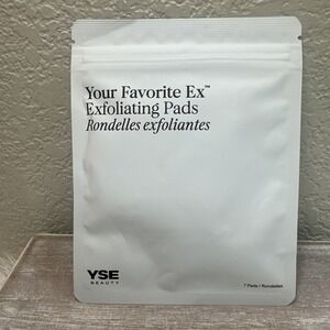 $15 🌙 YSE BEAUTY YOUR FAVORITE EX EXFOLIATING PADS NEW SEALED 7 Pads